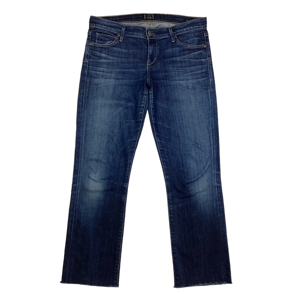 COH Citizens of Humanity Ava Low Rise Straight Leg Cropped Jeans - Picture 3 of 14